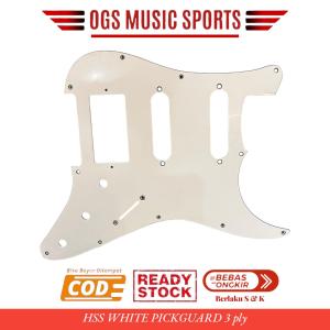 Pickguard HSS Humbucker-single-single 3 ply