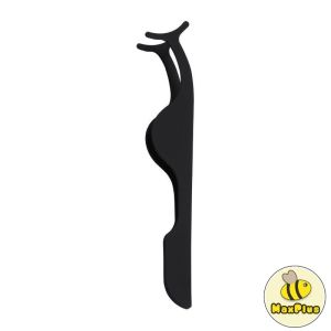 MaxPlus Curved Eyelash Curler Plastic False Eyelash Clip Aids For Grafting Eyelashes Arc Mouth Clip