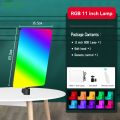 TNW 11 inch RGB LED Light Studio Video Photography Fill Light CRI95+ High Brightness With Tripod. 