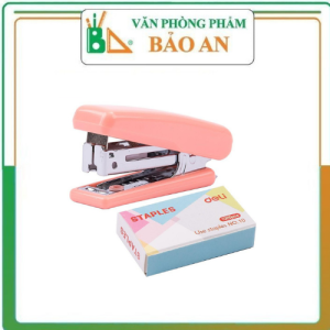 Dập ghim 10 Deli E0254 (Xanh vàng trắng hồng)