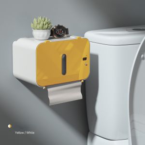 New Wall-mounted Smart Sensor Tissue Box Automatic Tissue Dispenser Toilet No-Drill Tissue Holders Home Tissue Boxes