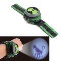 B-e-n 10 Projector Watch Alien Force Omnitrix Illumintator Bracelet Kids Toy Watch. 