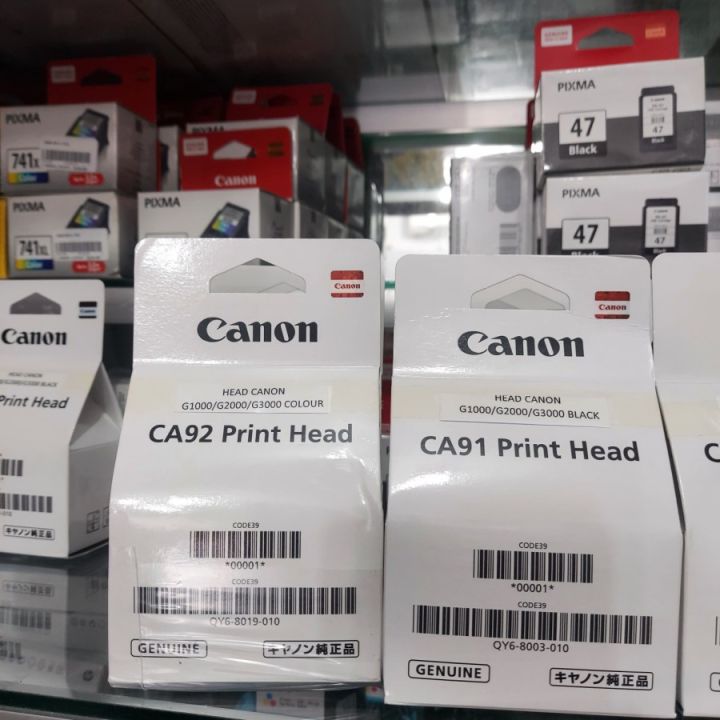 CARTRIDGE CANON TINTA PRINHEAD G1000, G2000, G3000 BLACK / COLOR 100 