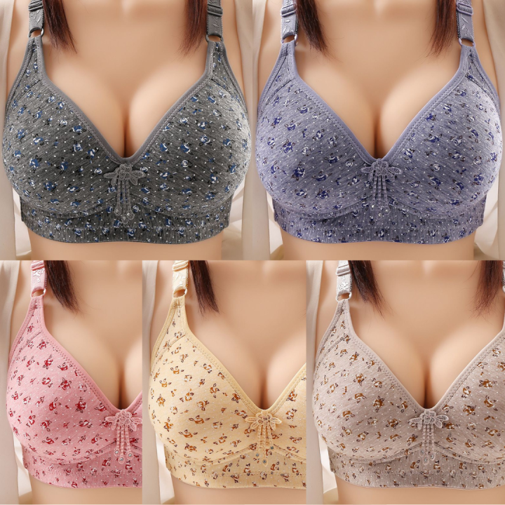 Rayyans Plus Sizes C Cup Double Fabric Cup Bra