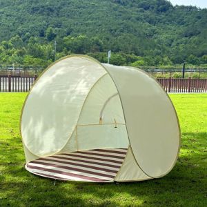 MAKERVY Tự động bật lên Lều cắm trại Cài đặt tức thì Bảo vệ khỏi tia cực tím Lều che nắng Di động dành cho 2-4 người Lều dã ngoại Vườn