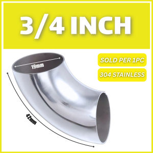Elbow Round Tube 304 Stainless Steel Tubular Railings Pipe Fitting Elbow Welding Pipe