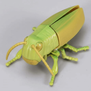 TITUSG Bee Beetle Chain Winding Insect Toys Plastic Animals Simulation Wind Up Insect Lovely Cicada Scarab Insect Model Toy Outdoor Decorations