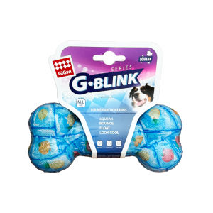 GiGwi GBlink Series - TPR Bone Bouncy Dog Toy