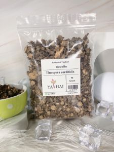 บอระเพ็ด Tinospora cordifolia 90 กรัม 1 ถุง สมุนไพร แท้ ออแกนิค คนรัก สุขภาพ เก็บรักษาได้นาน By Ya Thai