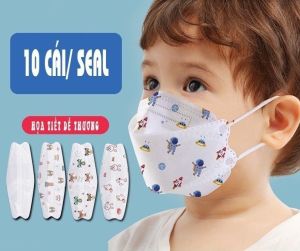 SET 100 CHIẾC KHẨU TRANG TRẺ EM KF94