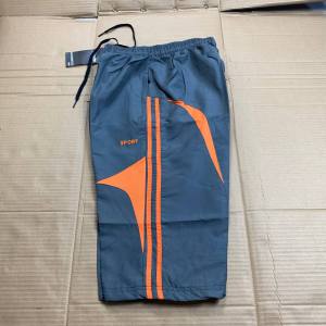 กางเกงขาสี่ส่วนผู้ชาย ขามีสายรูดได้เป็นขาจั๊มได้เป็น ขาปล่อยได้ กางเกงออกกำลังกายผู้ชาย ผ้าล้มซับใน สินค้าพร้อมส่ง