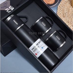 SG【READY STOCK】500ml Bullet Double-layer Stainless Steel Vacuum Thermos Cup Coffee Tumbler Business Travel Mug Water Bottle teachers day gift set