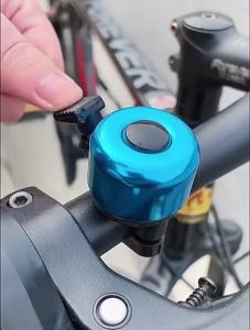 Universal Aluminum Bike BellCycling Horn Crisp Clear Sound Alarm Ring For 22mm Handlebars Mountain Folding Kids Bikes Safety Accessories Easy Install Gear