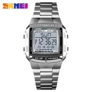 SKMEI 1381 Electronic Mens Wristwatch Waterproof LED Display Digital Watch for Men Military Sport Male Clock 1328