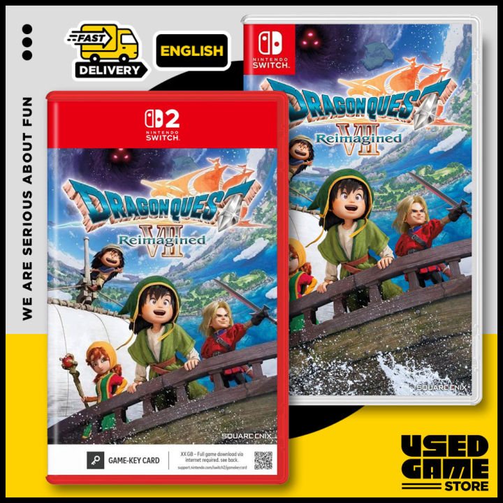 Nintendo Switch Dragon Quest VII Reimagined 勇者斗恶龙 7 [中文