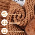 JANGANNSA Beruang Comel Bayi Beanie Bawal Bayi Lelaki Topi Bayi Kanak-kanak Kecil Musim Sejuk Berkait Beanies untuk Kanak-kanak Perempuan. 