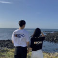 Áo thun unisex form rộng AT355 Miucho basic tee tay lỡ dành cho nam nữ in basic. 