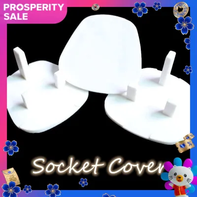 (1 PC) Socket Cover Childproof 3 Pin Plug Protector Baby Kid Children Safety Power Electric Protection Cap Anti Shock