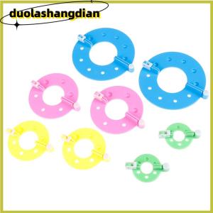 [Duola] 8PCS 4 sizes Fluff Ball Weaver PomPom Maker Knitting Loom Kit