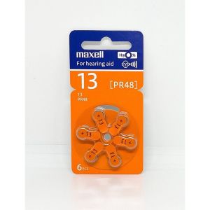 Pin Máy Trợ Thính Maxell PR41 (312 ) / PR44 (675) / PR48 (13 ) / PR536 (10 ) 145V Hàng chính hãng