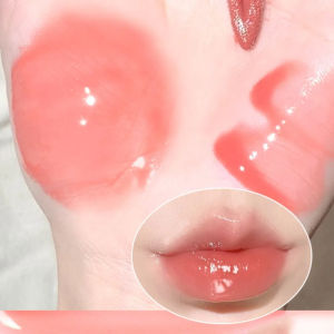 MOLISAN ไม่ซึมน้ำ ลิปกลอสแบบกระจก แต่งหน้า ใช้งานได้ยาวนาน ลิปทินท์เครื่องสำอาง แฟชั่น ถ้วยกันติด ลิปสติกที่ให้ความชุ่มชื้น ผู้หญิง