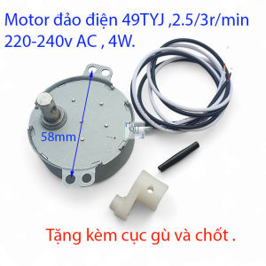 Motor Đảo Chiều Quạt Kèm Theo Trục Đảo
