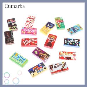 [Cumarba] 10ชิ้น/ล็อต dollhouse Miniature supermarket อาหารเรซิ่นขนมครัวของเล่น