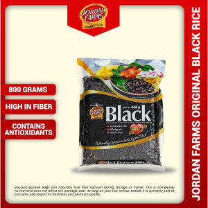 JORDAN FARMS BLACK RICE 800G