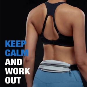 ANGY บางเฉียบเพรียว กันน้ำกันน้ำได้ กระเป๋าใส่โทรศัพท์มือถือ กระเป๋าใส่โทรศัพท์ เข็มขัดเงินกีฬา เสื้อผ้ากีฬาสวมใส่ สำหรับผู้หญิงผู้ชาย กระเป๋าคาดเอวสำหรับเล่นกีฬา กระเป๋าเข็มขัดเงิน เข็มขัดเงินคาดเอว เข็มขัดสำหรับวิ่ง