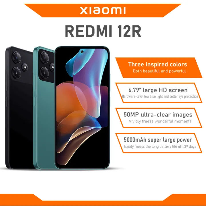 Xiaomi Redmi 12R 5G Smartphone 5000mAh Battery 4GB+128GB Octa Core 6.79 50  Million Pixel HD Camera 18W Fast Charge