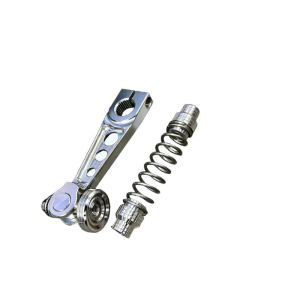 Motorcycle Rear Brake Arm Set CNC Alloy Bracket Spring Adjuster For Yamaha Honda
