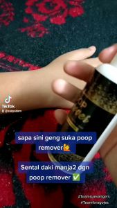 POOP REMOVER (1 botol 100ML)