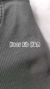 HELENA - Kaos Rib Premium Lengan Panjang Basic Longsleeve baju rajut termurah terlaris