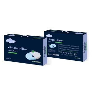 Comfy Baby Cooling Dimple Pillow Baby Memory Foam Purotex Anti Flat Head Bantal Bayi Lubang Tengah