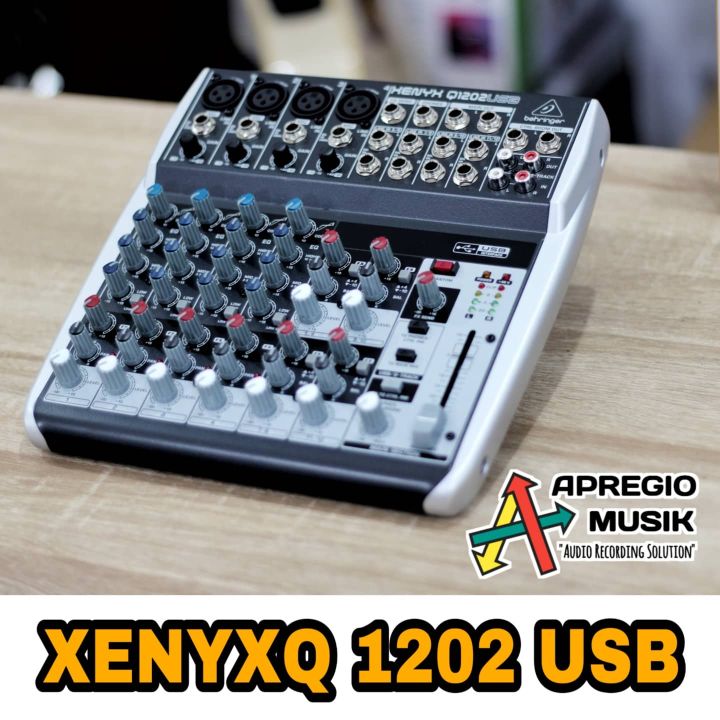 Behringer XENYX Q1202USB Q1202 Q 1202 USB Mixer Original | Lazada