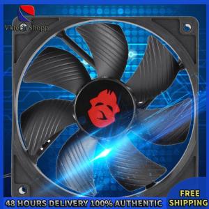 Vktech Large Air Volume 12cm 4 Pin Desktop Air Compressor for PC Case Cooling and Radiator Systems