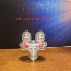 Household Check Valve Anti-Reverse for Waterproof Return Into The Cable Aquarium