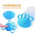 Bola Remas Terapi Tangan Stroke Karet Remas Silicon Berduri Alat Terapi Stroke Jari Tangan. 