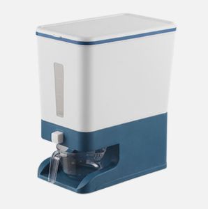 **2025 NEW** Rice Bucket Sealed Kitchen Household Rice Box Rice Tank Multigrain Rice Storage Box Cereal Containers Baldi Beras Kotak Nasi Isi Rumah Dapur Tertutup Tangki Beras Kotak Penyimpanan Beras Berbilang Bijih Bekas Bijirin 12KG米桶