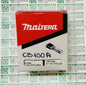 CHỔI THAN CB 100A # SỊN ( dùng cho máy ĐỤC BT MKT 0810-0835-0840 ... )