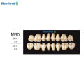4 Vĩ Răng Giả Nhựa Composite Màu A2 Đủ Bộ 28 Răng Dùng Để Học Mài, Đính Đá, Tháo Lắp Labo Nha Khoa. 
