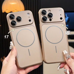 Official AG Matte Ultra Thin For Magsafe Case to for Apple iPhone 17 16 15 14 13 Pro Max Magnetic Matte Camera Protection Cover