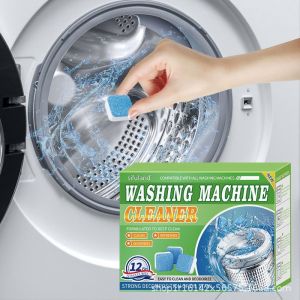 24Pcs Washing Machine Cleaner Deep Cleaning for Drum & Dishwasher Hygienic Stain Remover