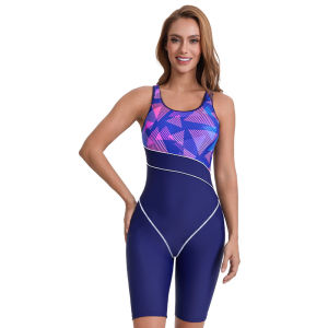 Quick Dry Beach Wear Shorty  Rash Guard One Piece Swimwear  Sleeveless Overall Modes Girls Swimsuit Bathing Suit