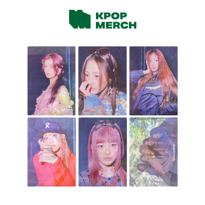 Only POB ] NewJeans - [ OMG ] Message Card version Lenticular