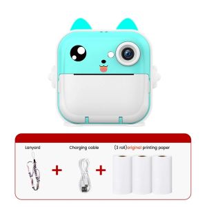 【Ready stock&COD】Q5 Mini Thermal Printer Children Instant Print Camera Kids Video Photography Digital Photo Camera Toys Kid Birthday Gift