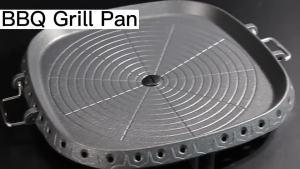 Bulgogi Pan 32cm Grill Panggangan BBQ Serbaa Steak Yakiniku Daging Sapi Ayam