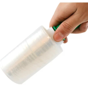 Clear Stretch Wrap Roll With Handle Pack Everything Protective Gifts Bag 150m Industrial Strength Heavy Duty