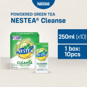 Nestea Cleanse Lemon Cucumber Powdered Green Tea with Fiber 250ml - Pack of 10