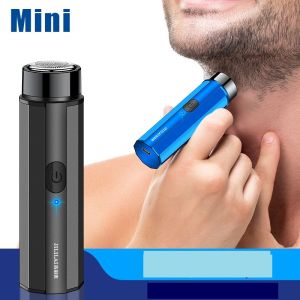 Alat Cukur Elektrik Portable Mini Cukur Kumis Jenggot Bulu ketiak